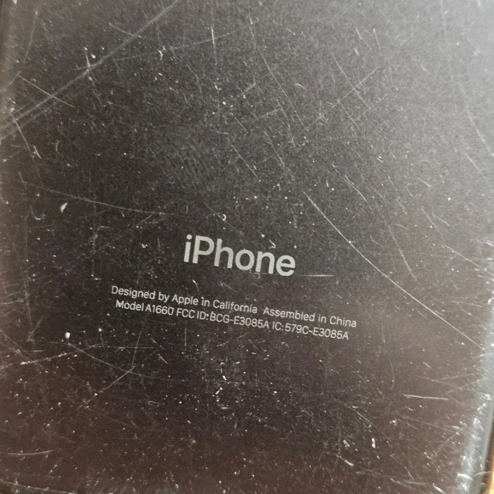 Apple iPhone 7 A1660 Handheld Smartphone‎ IOS Black For Parts Only